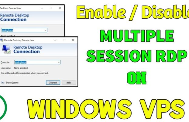 Config multi session Remote Desktop for Windows Server